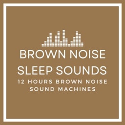 12 Hours Brown Noise | 100Hz | Black Screen